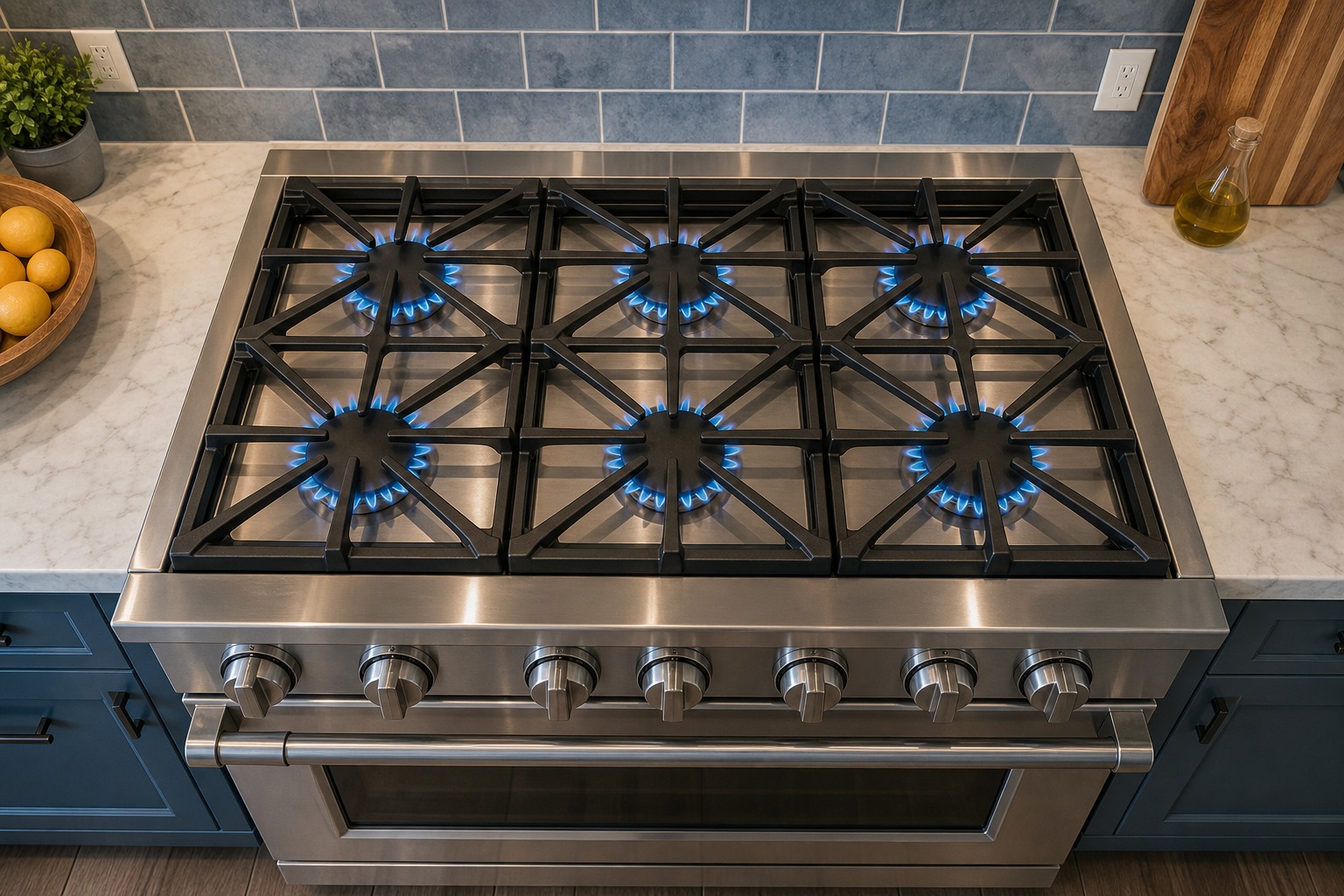 Thermador cooktop and range in a Union City kitchen serviced by an independent Tri-City repair team